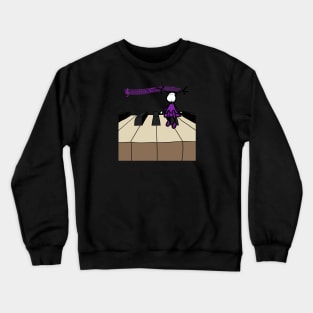 Piano life girl Crewneck Sweatshirt